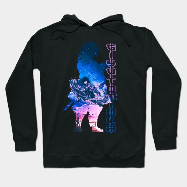 Demon Slayer: A Stunning Visual Journey. Japanese anime Hoodie by nowsadmahi